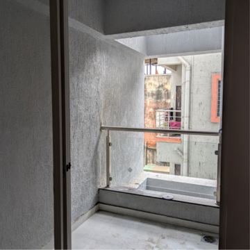 Balcony in 1.5 BHK Apartment at Wadgaon Sheri – for Rent
