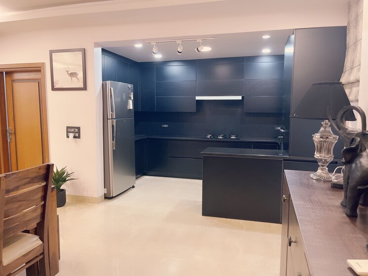 Kitchen, emerald-green 4 Bedroom 2950 Sq.Ft. Apartment In Sector 52 Gurgaon 9297625