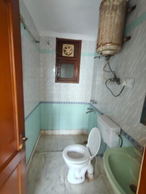 Bathroom in 2 BHK Builder Floor at Malviya Nagar – for Rent