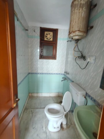 Bathroom in 2 BHK Builder Floor at Malviya Nagar – for Rent
