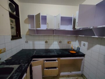 Kitchen in 2 BHK Builder Floor at Malviya Nagar – for Rent