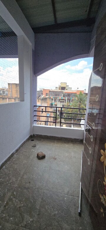 Balcony in 1 BHK Apartment at Wadgaon Sheri – for Rent