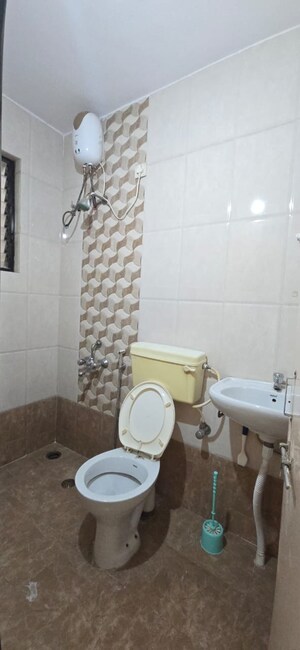 Bathroom in 1 BHK Apartment at Wadgaon Sheri – for Rent