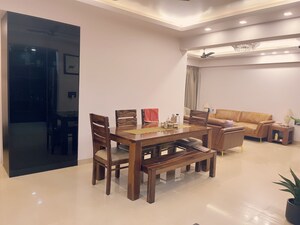 Living Room in 4 BHK Apartment at Emerald Green, Sector 52 – for Rent