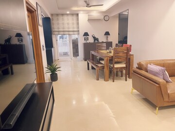 Living Room in 4 BHK Apartment at Emerald Green, Sector 52 – for Rent