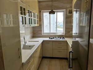 Kitchen in 3 BHK Apartment at Poonam Apartments Worli, Worli – for Rent