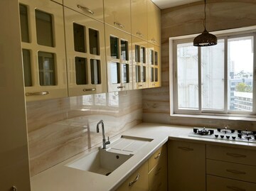 Kitchen in 3 BHK Apartment at Poonam Apartments Worli, Worli – for Rent