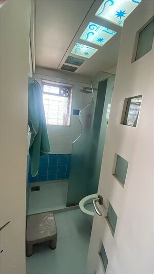 Bathroom in 3 BHK Apartment at Swami Tower, Chembur – for Rent