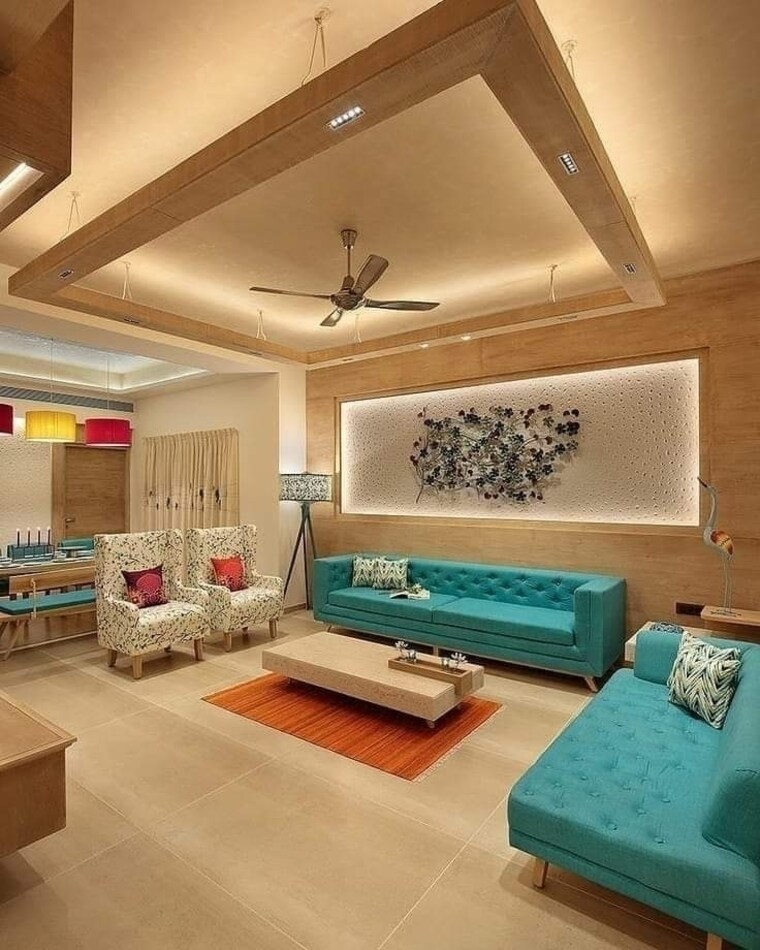 Living Room, gomti nagar 3 Bedroom 1560 Sq.Ft. Independent House In Gomti Nagar Lucknow 9297818