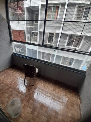 Balcony in 2 BHK Apartment at SSD Sai Pearl, Pimple Saudagar – for Rent
