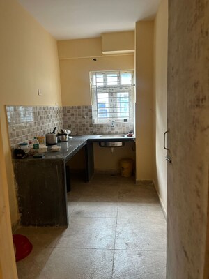 Kitchen in 3 BHK Apartment at Chinar Park – for Sale