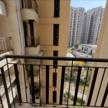 Staircase in 3 BHK Apartment at Amrapali Princely Estate, Sector 76 – for Sale