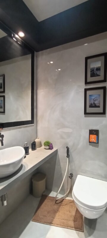 Bathroom in 2 BHK Apartment at RSB MS H2O, Santacruz East – for Rent