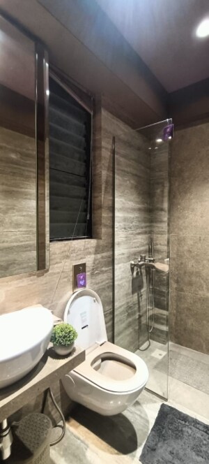 Bathroom in 2 BHK Apartment at RSB MS H2O, Santacruz East – for Rent