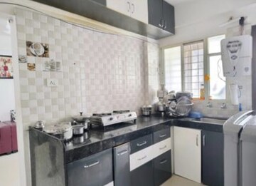 Kitchen in 2 BHK Apartment at Swastik Pride Homes, Rahatani – for Rent