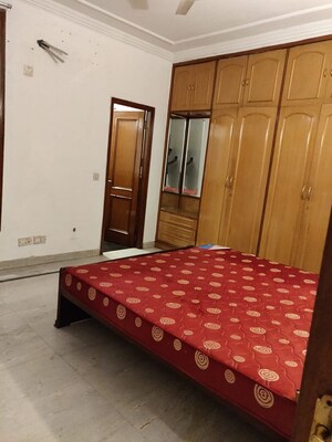 Bedroom in 2 BHK Builder Floor at Greater Kailash I – for Rent