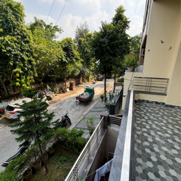 Balcony in 2.5 BHK Independent House at RWA Apartments Sector 70, Sector 70 – for Rent