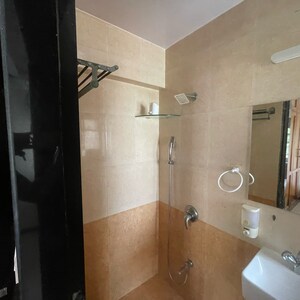 Bathroom in 2.5 BHK Apartment at Silver View Apartments, Versova – for Rent