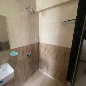 Bathroom in 2.5 BHK Apartment at Silver View Apartments, Versova – for Rent