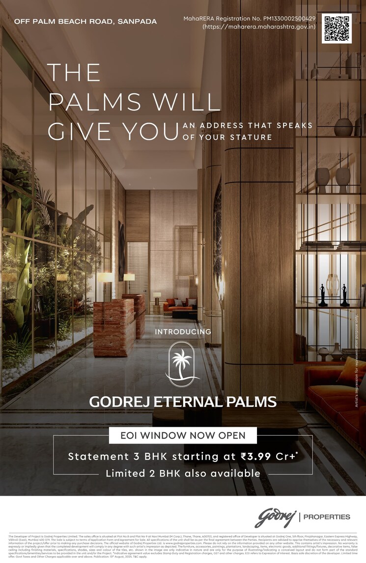 Exterior View, sanpada 3 Bedroom 1813 Sq.Ft. Apartment In Sanpada Navi Mumbai 9298256