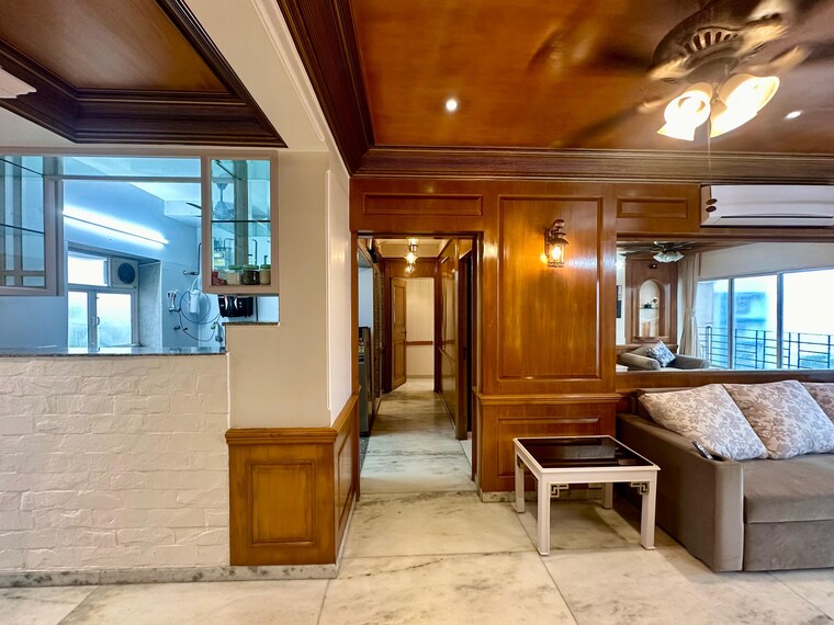 Living Room, nahars-everest 2 Bedroom 909 Sq.Ft. Apartment In Versova Mumbai 9298260