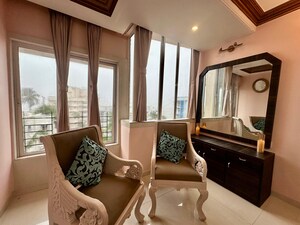 Living Room in 2 BHK Apartment at Nahars Everest, Versova – for Rent