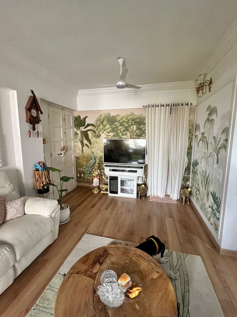 Living Room, globe-heights 3 Bedroom 1200 Sq.Ft. Apartment In Goregaon East Mumbai 9298295