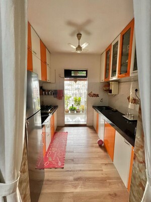 Kitchen in 3 BHK Apartment at Globe Heights, Goregaon East – for Sale