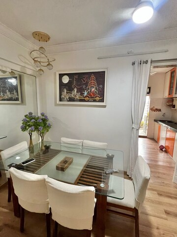 Dining area in 3 BHK Apartment at Globe Heights, Goregaon East – for Sale