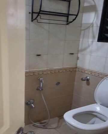 Bathroom in 2 BHK Apartment at Ashok Kumar Tower, Chembur – for Rent