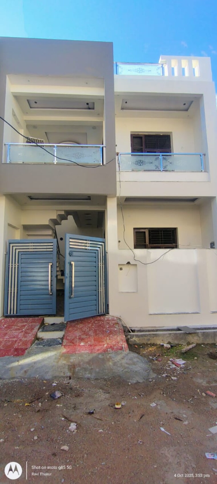 Exterior View, jankipuram 3 Bedroom 1050 Sq.Ft. Independent House In Jankipuram Lucknow 9298330