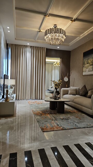 Living Room in 2.5 BHK Apartment at Aerocity – for Sale