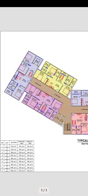 Master Plan in 3 BHK Apartment at Pundag – for Sale