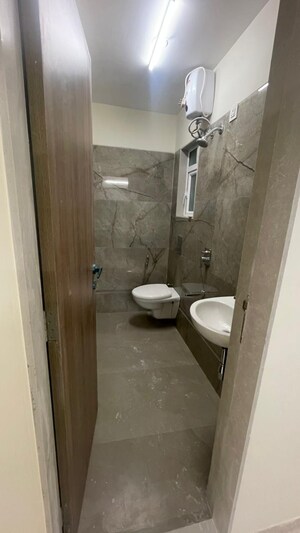 Bathroom in 1 BHK Apartment at Adityaraj Fortune, Vikhroli East – for Rent