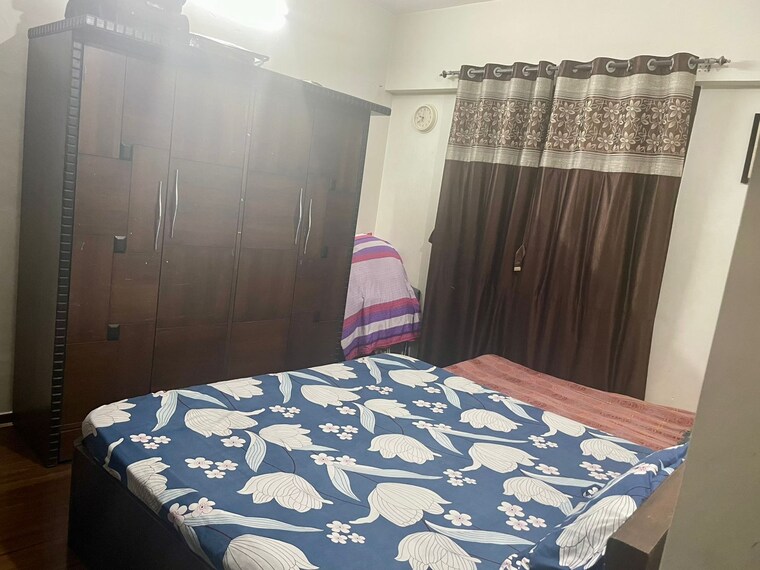 Bedroom, akshar-elementa 3 Bedroom 1500 Sq.Ft. Apartment In Wakad Pune 9298710