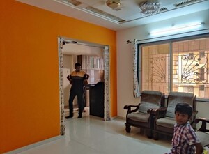 Living Room in 2 BHK Apartment at GK Royale Rahadki Greens, Rahatani – for Sale