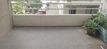Balcony in 2 BHK Apartment at Treasure Island, Pimple Saudagar – for Rent