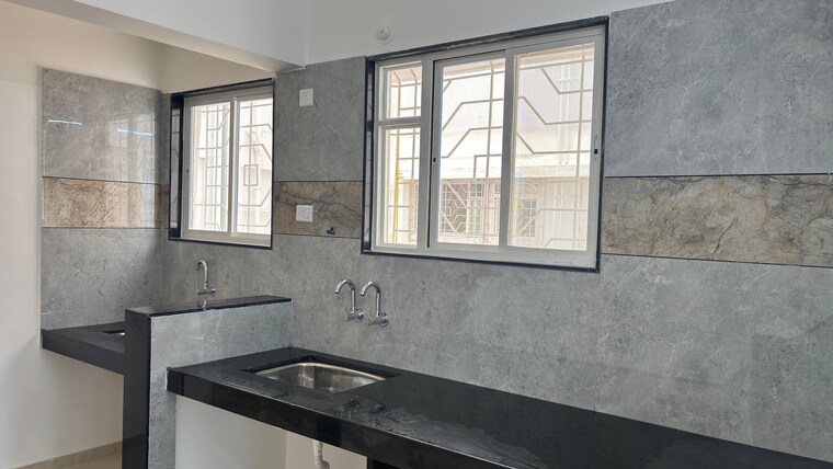 Kitchen, vilas-javdekar-yashwin-encore 3 Bedroom 1250 Sq.Ft. Apartment In Wakad Pune 9298832