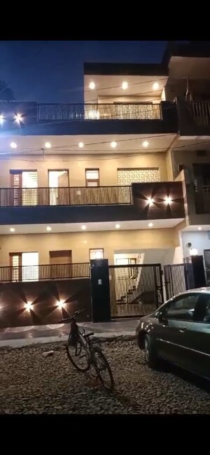 Living Room in 4 BHK Independent House at Dhakoli – for Sale