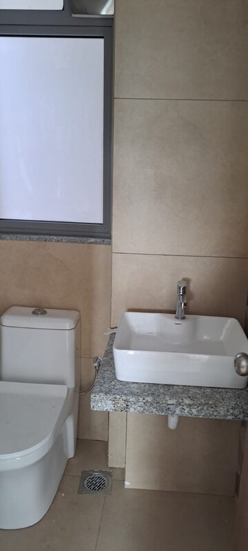 Bathroom in 1 BHK Apartment at Lodha Amara, Kolshet Road – for Rent