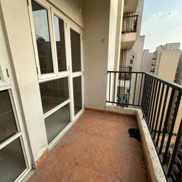 Balcony in 2.5 BHK Apartment at GLS Avenue 51, Sector 92 – for Rent