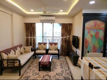 Living Room in 2 BHK Apartment at Platinum Heritage, Ghodbunder Road – for Rent