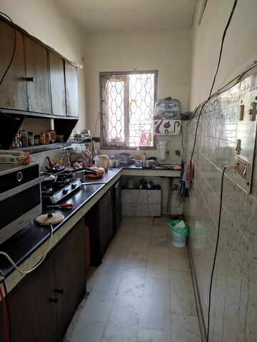 Kitchen in 2 BHK Builder Floor at Green Park – for Rent