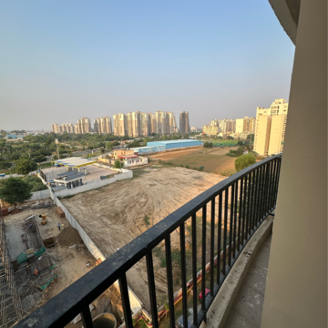 Balcony in 3 BHK Apartment at GLS South Avenue, Sector 92 – for Rent