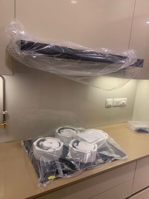 Kitchen in 3 BHK Apartment at Hiranandani Highland, Powai – for Rent