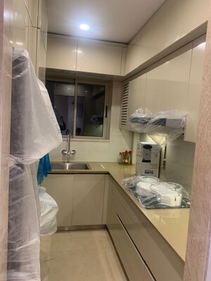 Kitchen in 3 BHK Apartment at Hiranandani Highland, Powai – for Rent