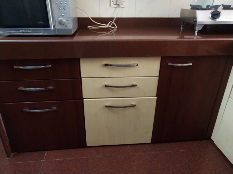 Kitchen, silver-square-chs-ltd 1 Bedroom 550 Sq.Ft. Apartment In Santacruz East Mumbai 9299154