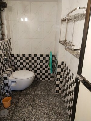 Bathroom in 1 BHK Apartment at Silver Square CHS Ltd, Santacruz East – for Rent