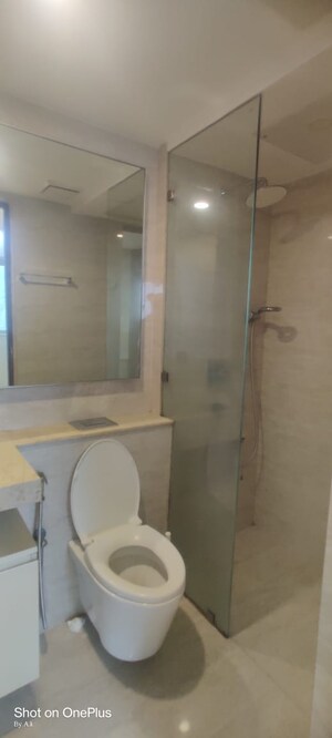 Bathroom in 2 BHK Apartment at Hiranandani Castle Rock, Powai – for Rent