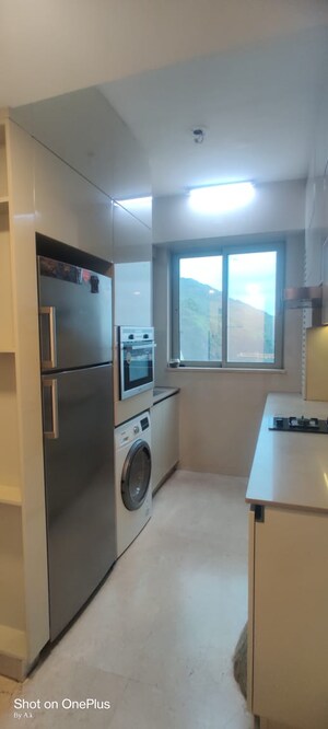 Kitchen in 2 BHK Apartment at Hiranandani Castle Rock, Powai – for Rent